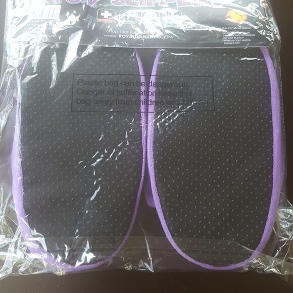 Emoji Purple Devil Slippers  - Picture 4 of 4
